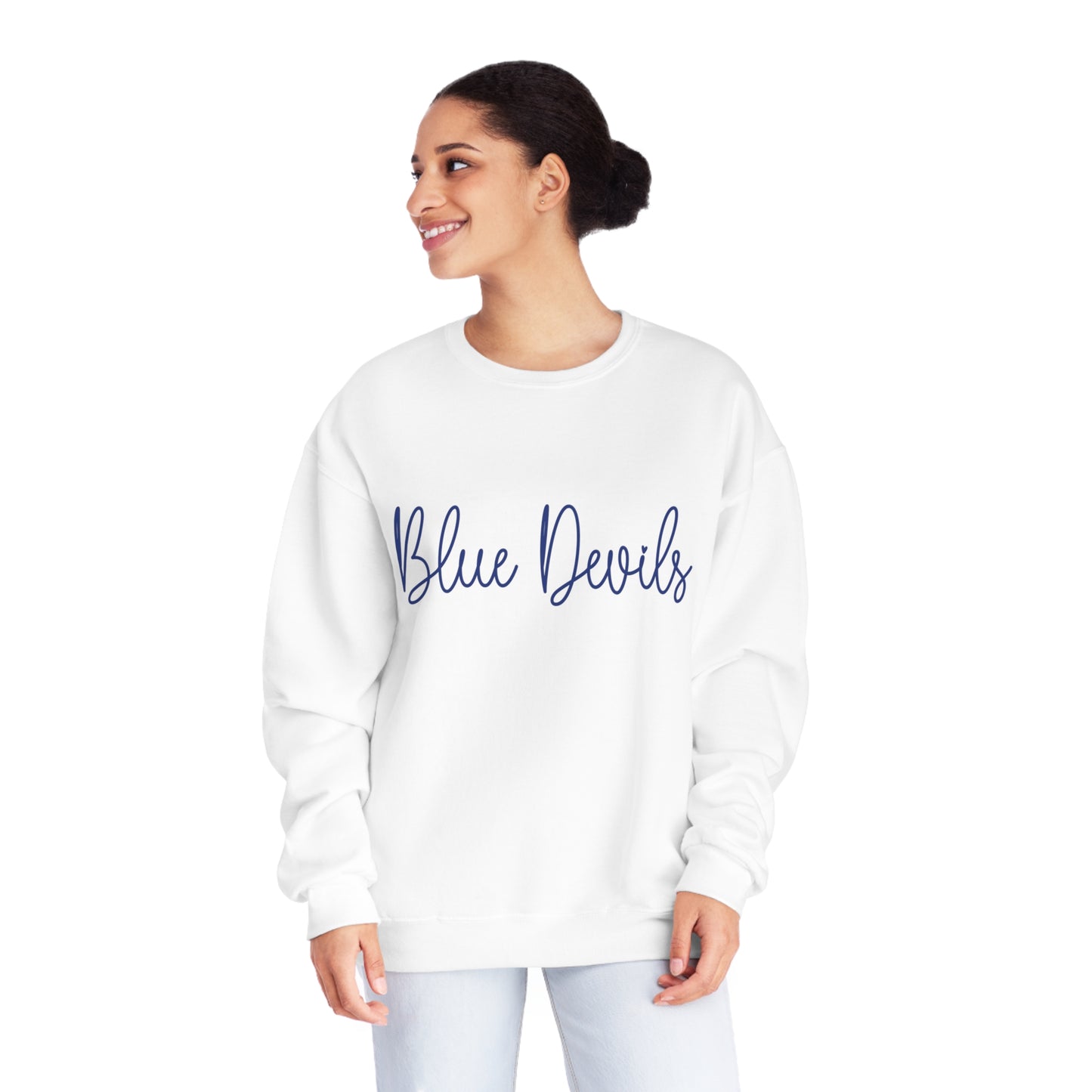 Blue Devils Script Crewneck Sweatshirt