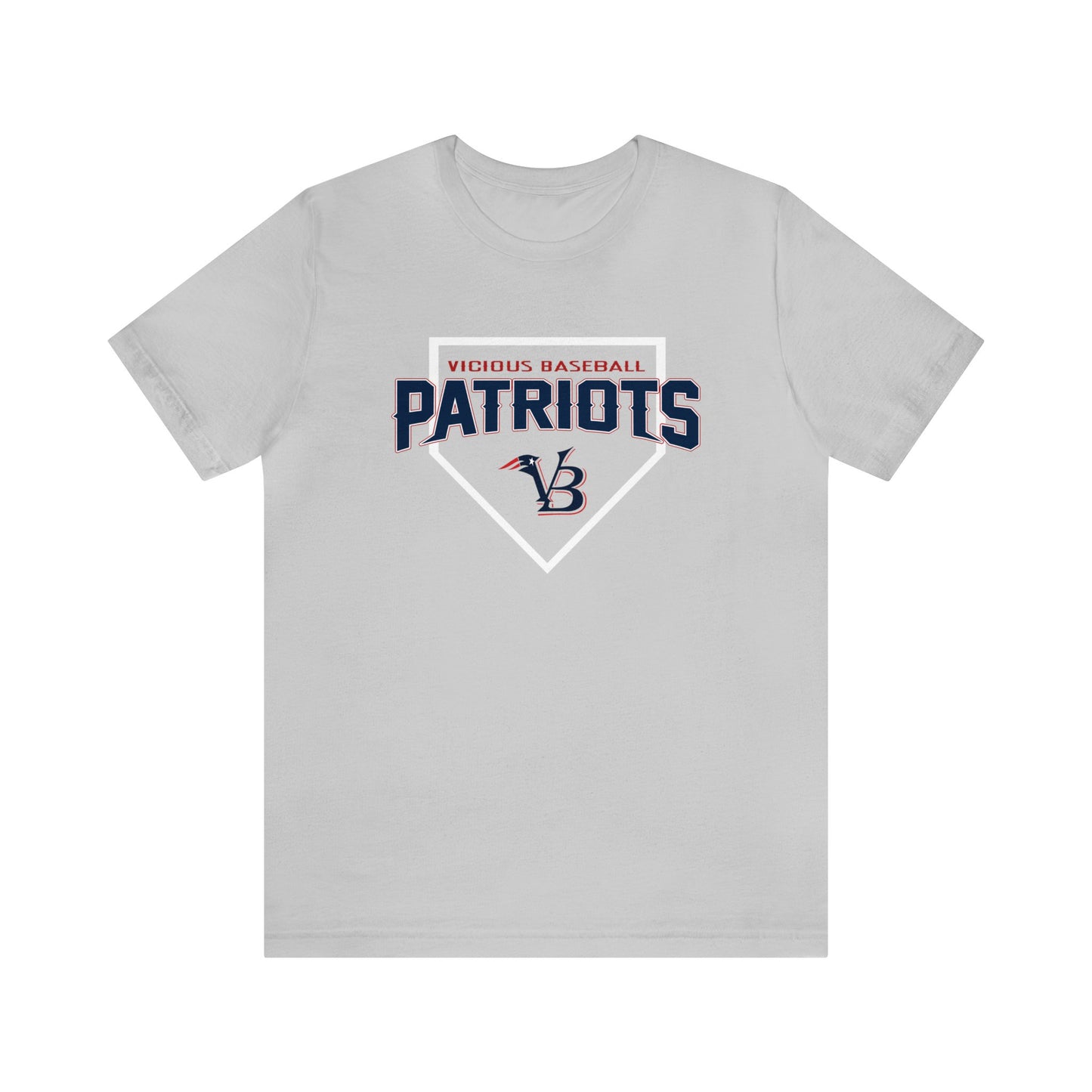 VB Patriots Plate Jersey Short Sleeve Tee