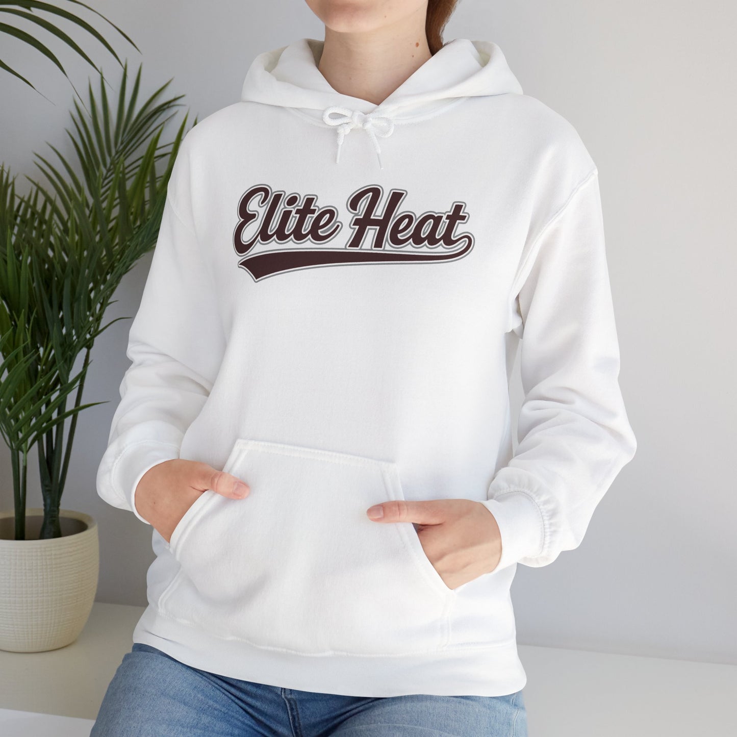 Elite Heat Hoodie — Retro Script Pullover