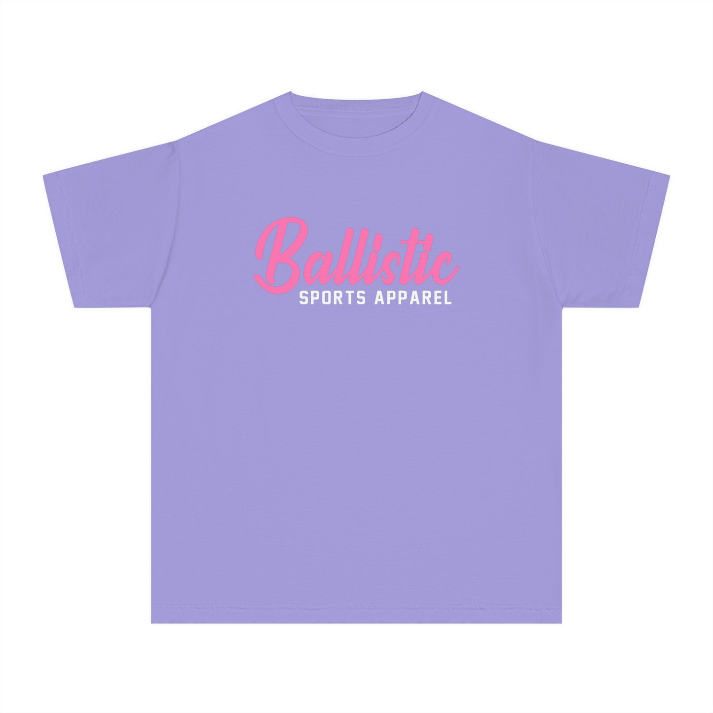 Ballistic Pink Logo Youth Midweight Tee