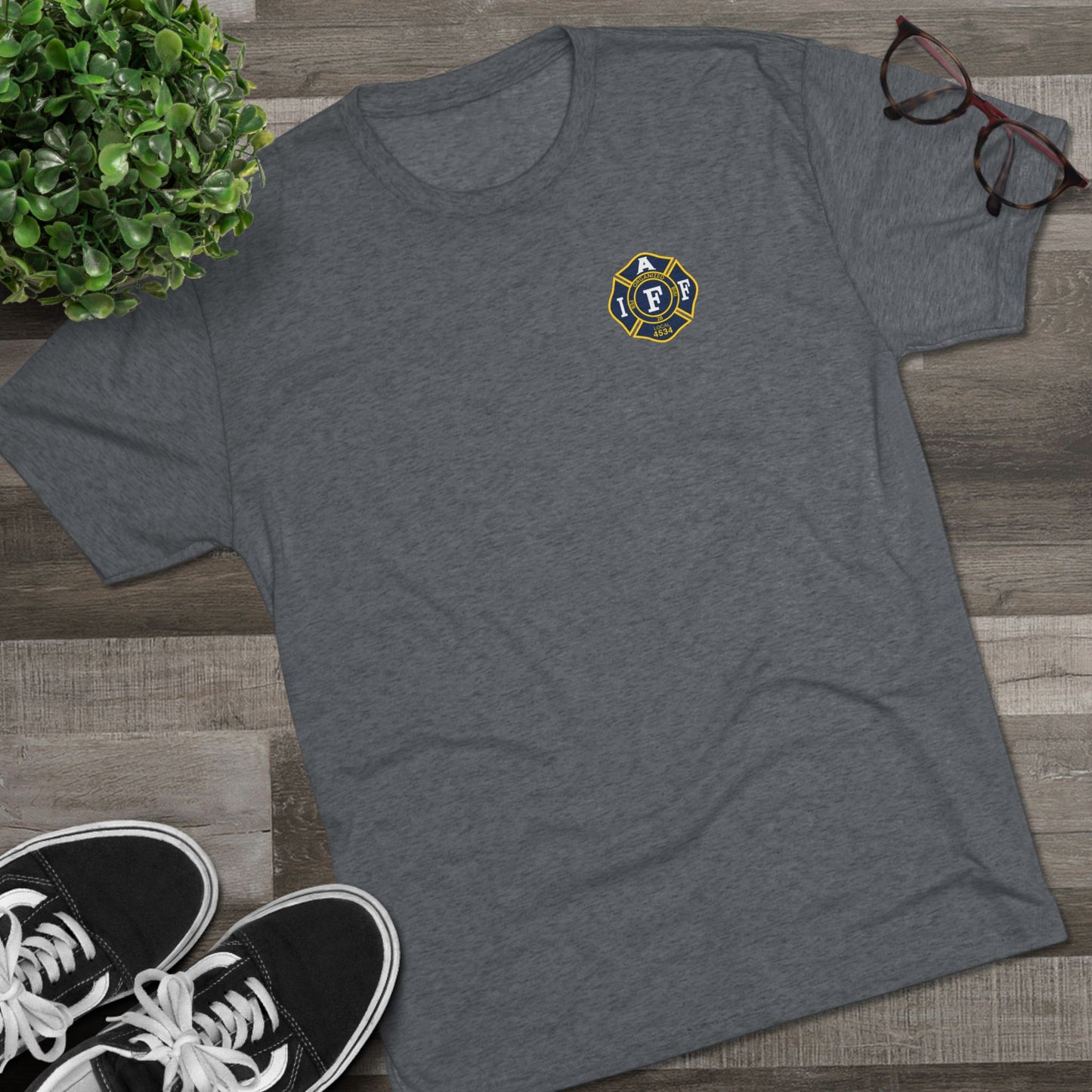 GPFFA "Maize&Blue" Tri-Blend Crew Tee