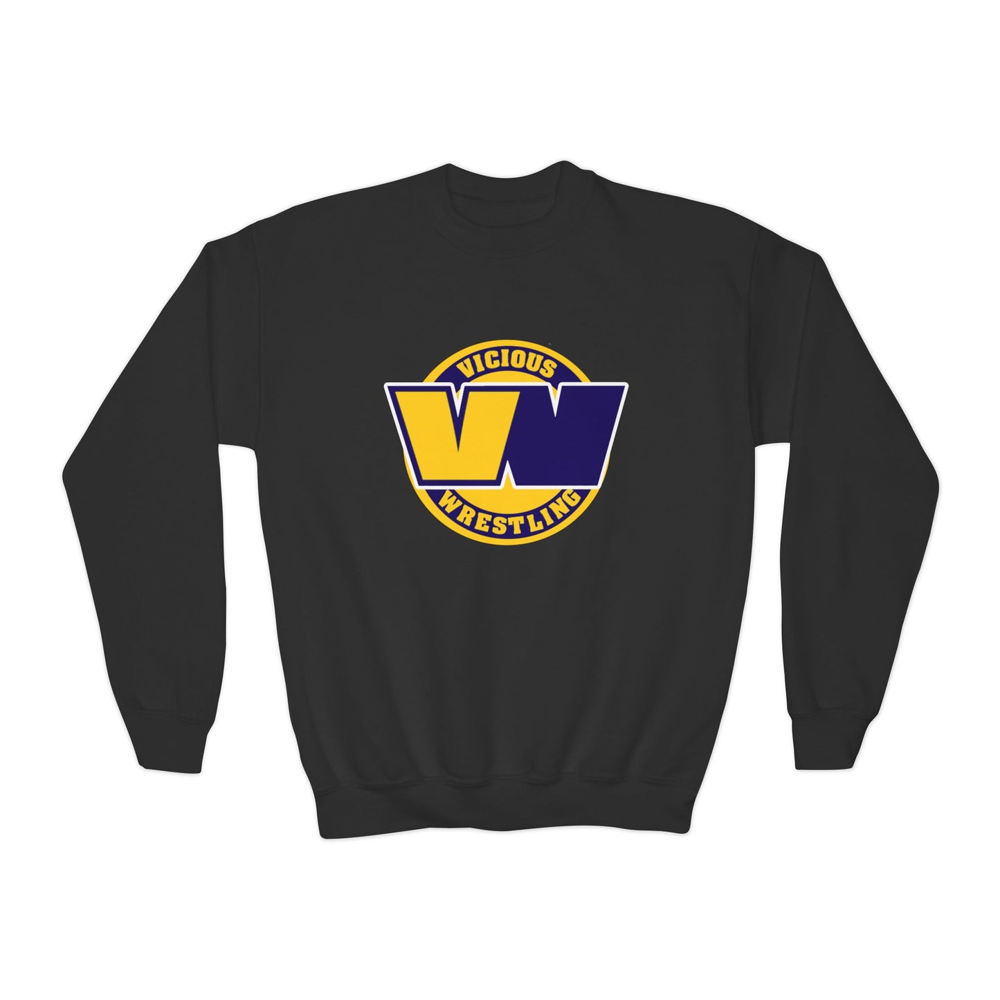 Vicious Wrestling Youth Crewneck Sweatshirt