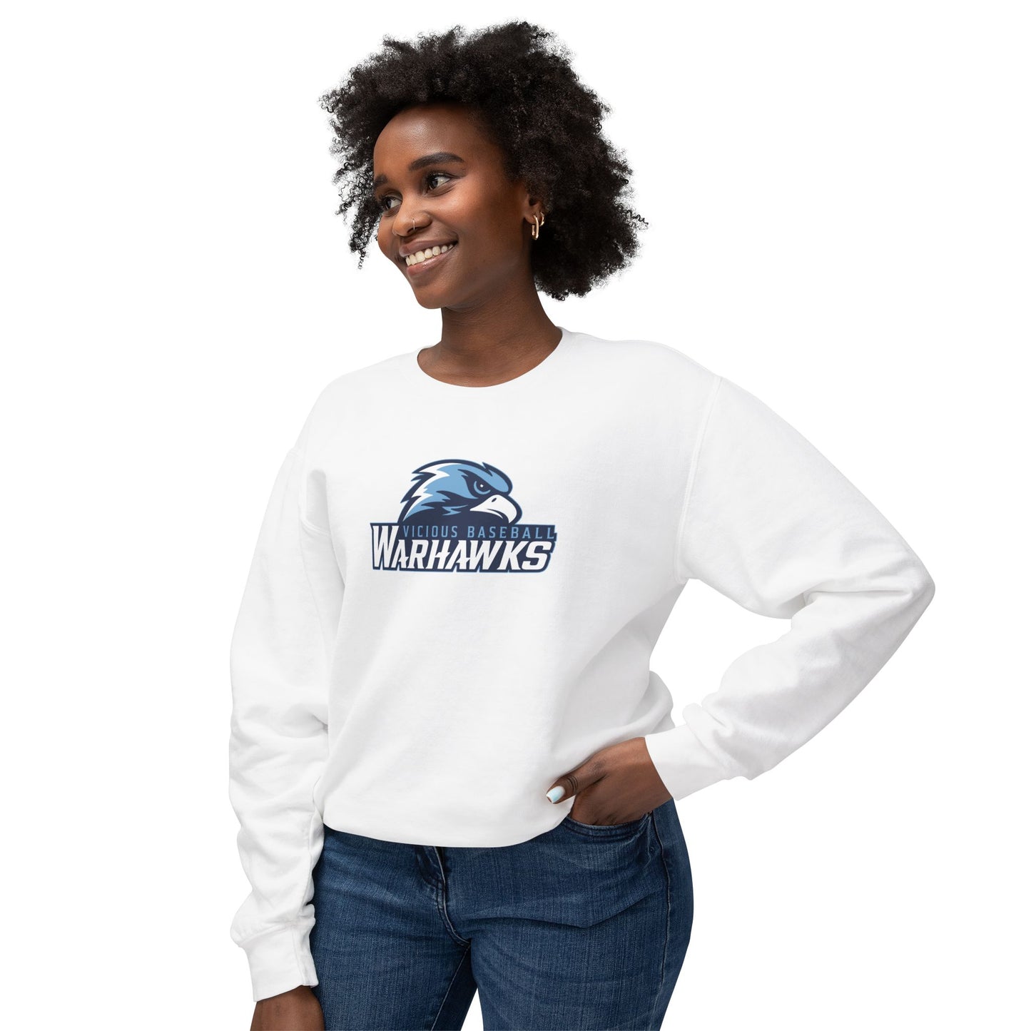 VB Warhawks Unisex Lightweight Crewneck Sweatshirt