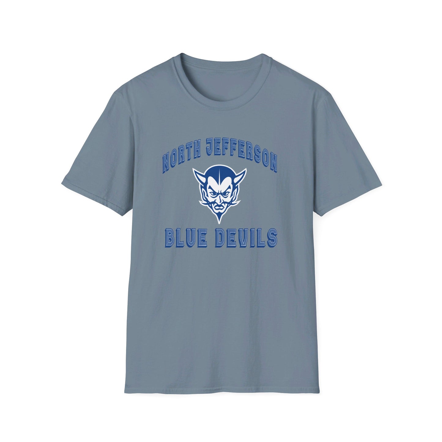 NJ Blue Devils Vintage Softstyle T-Shirt