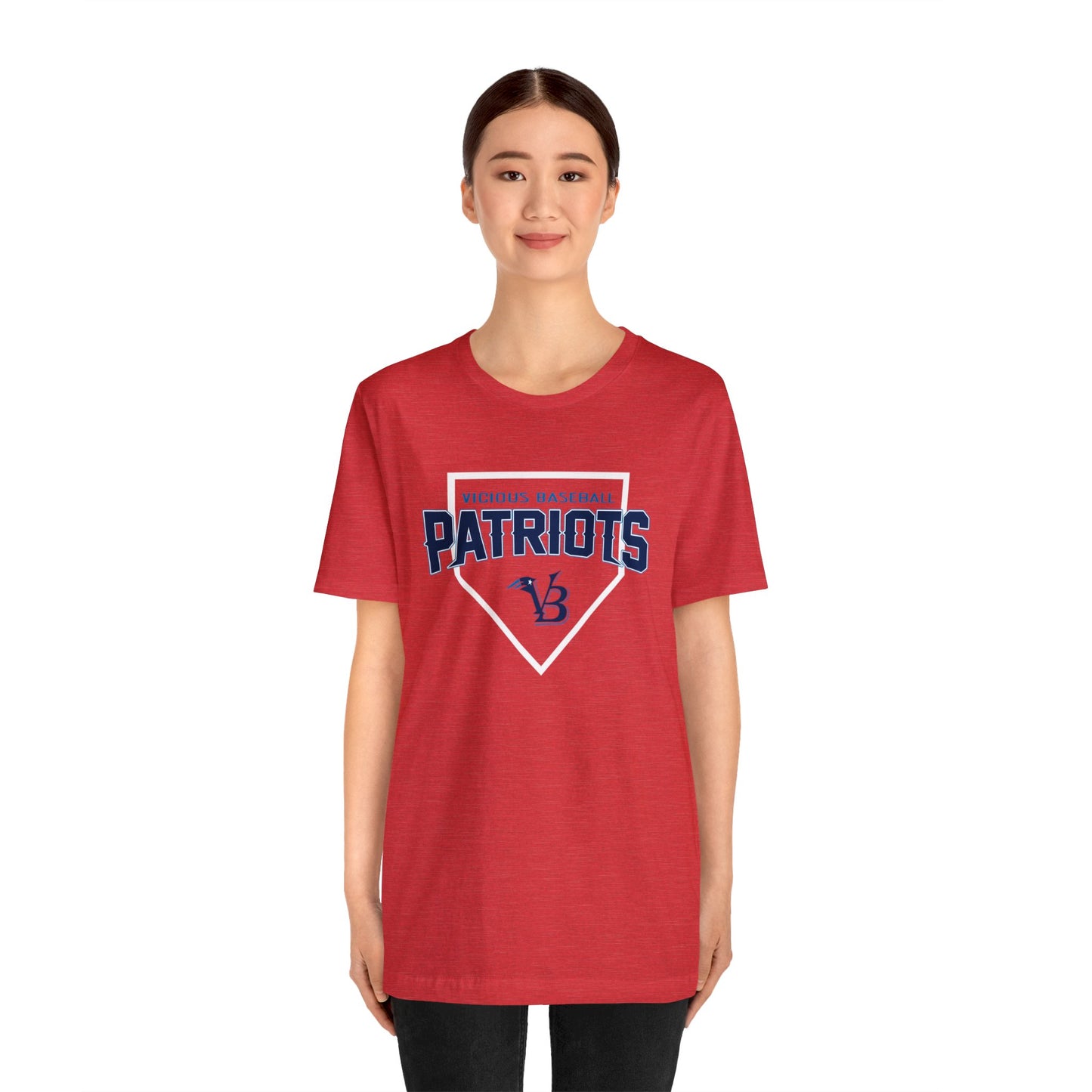 VB Patriots Plate Jersey Short Sleeve Tee