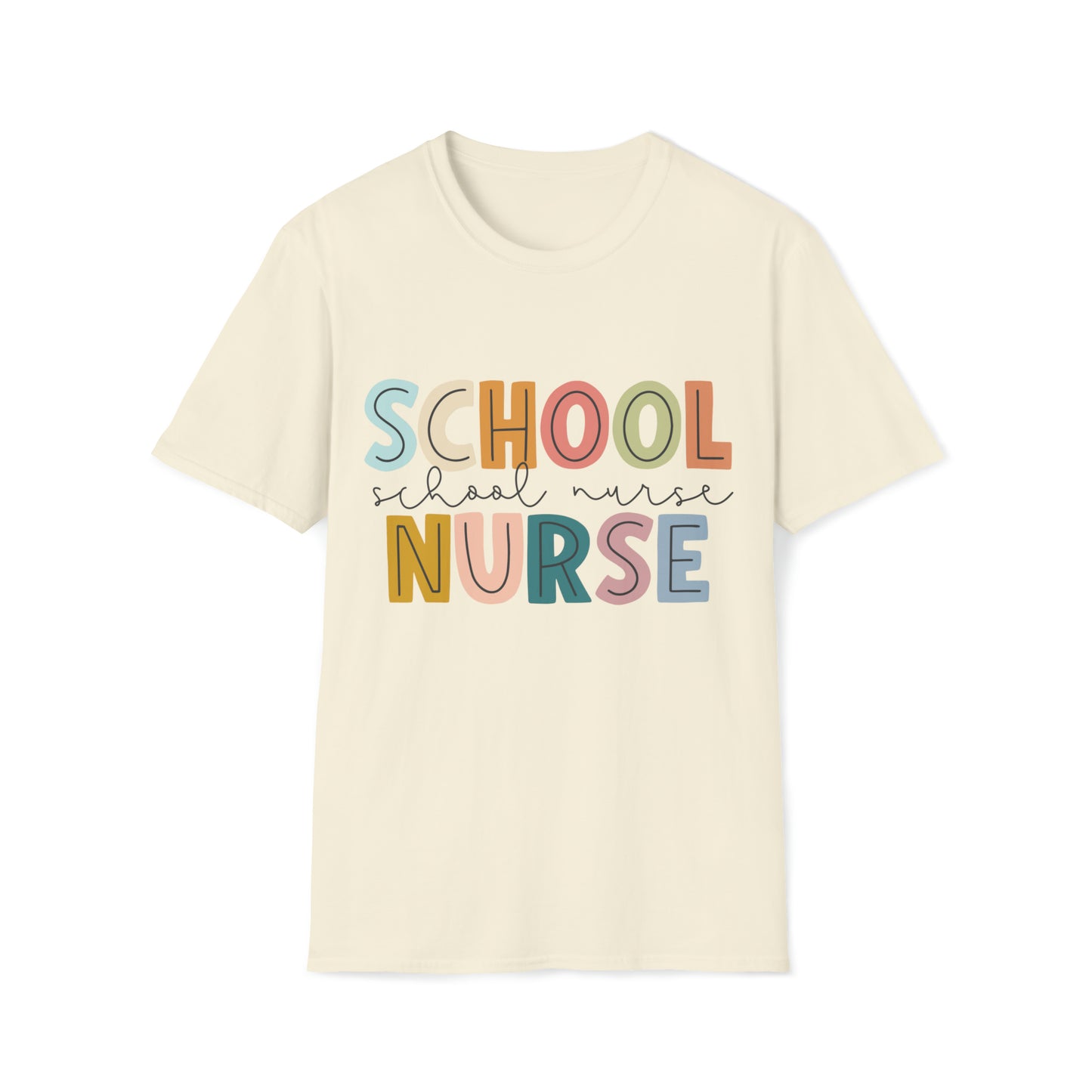 School Nurse Softstyle T-Shirt