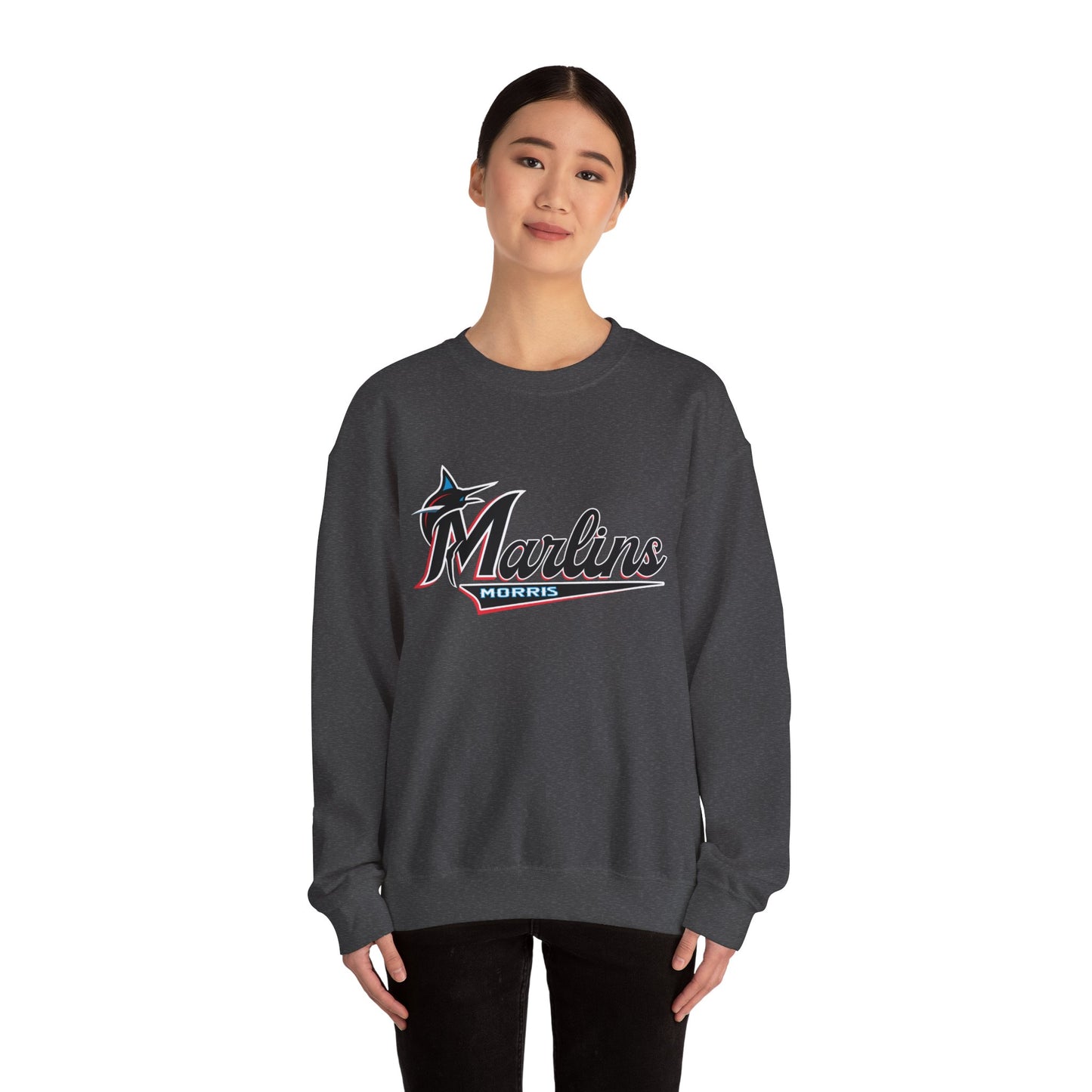 Morris Marlins Heavy Blend™ Crewneck Sweatshirt