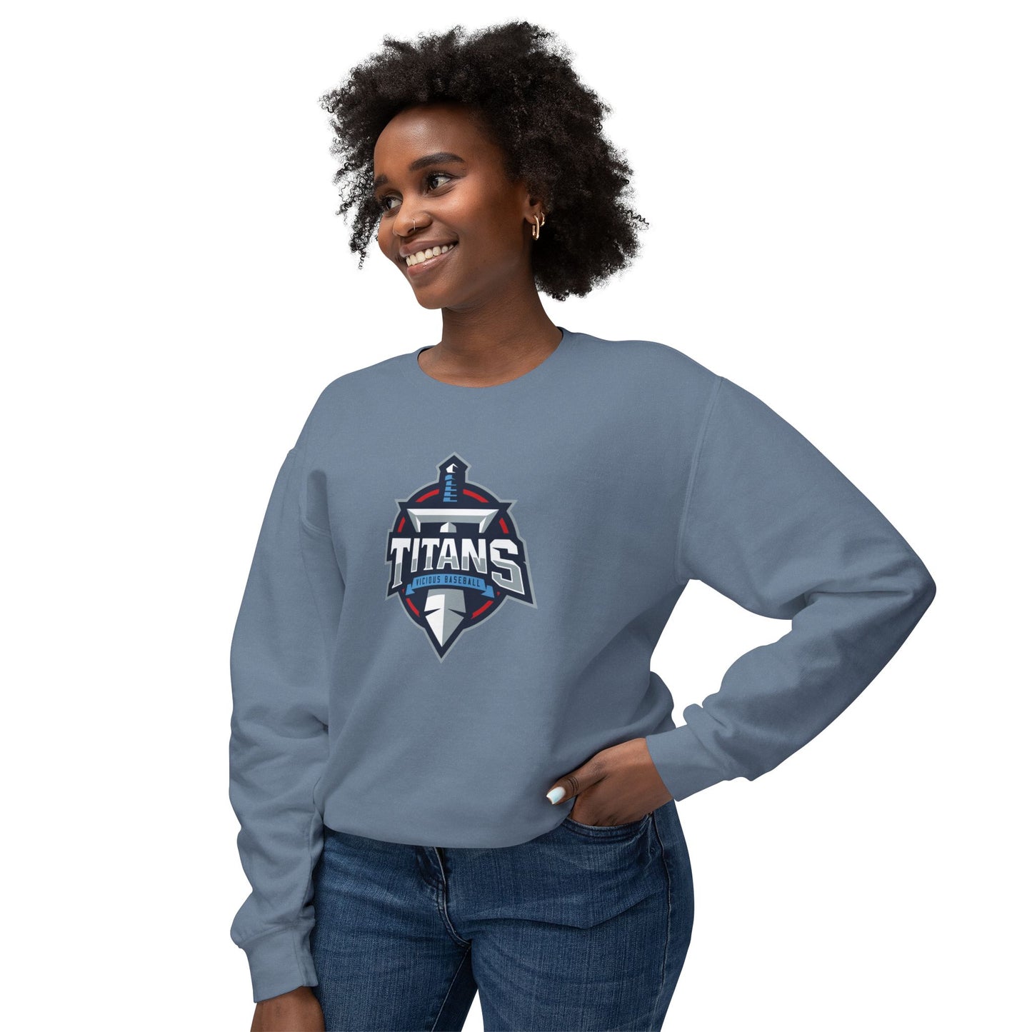 VB Titans Unisex Lightweight Crewneck Sweatshirt