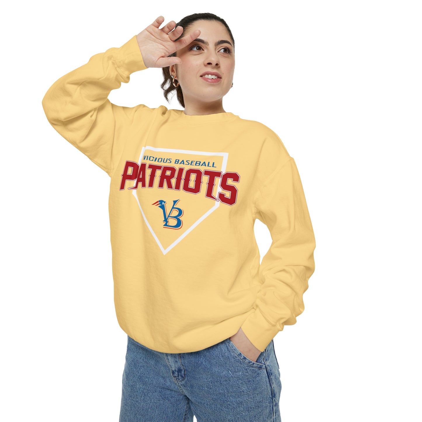 VB Patriots Garment-Dyed Sweatshirt