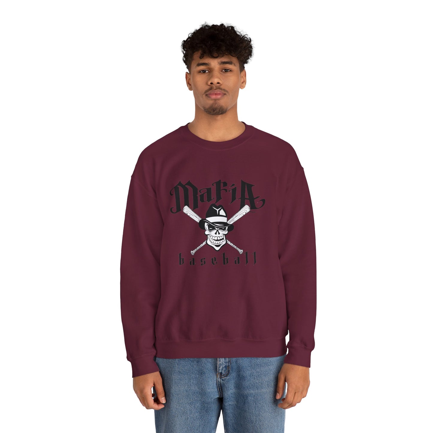 Mafia Baseball Heavy Blend™ Crewneck Sweatshirt