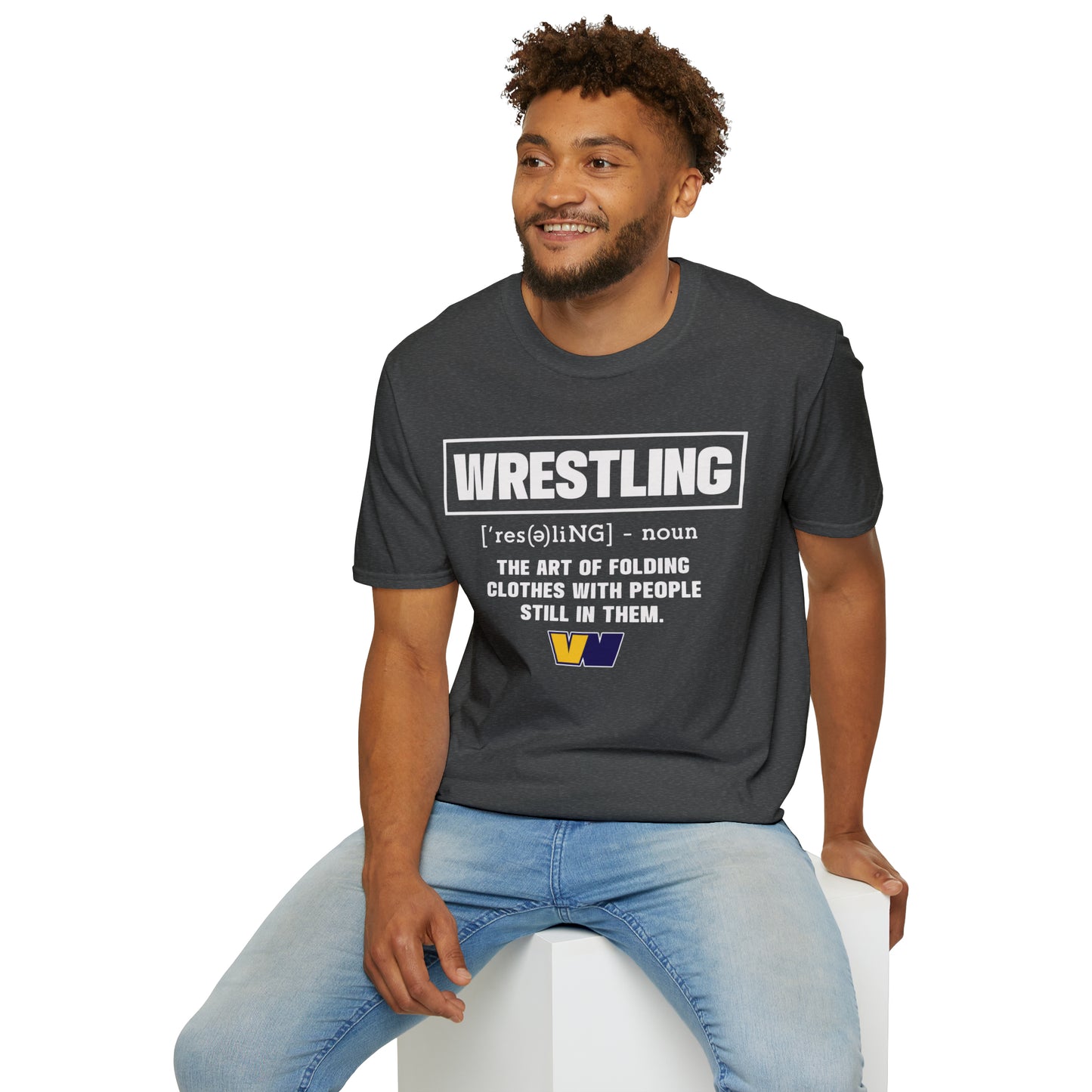 Vicious Wrestling Definition Softstyle T-Shirt