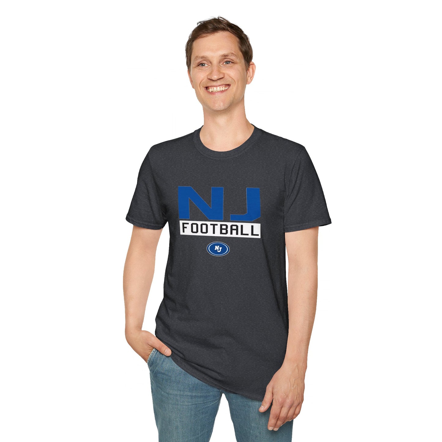 NJ Football Unisex Softstyle T-Shirt