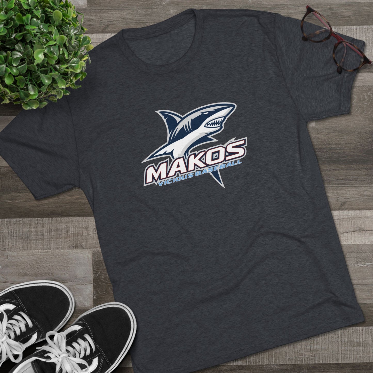 VB Mako Tri-Blend Crew Tee