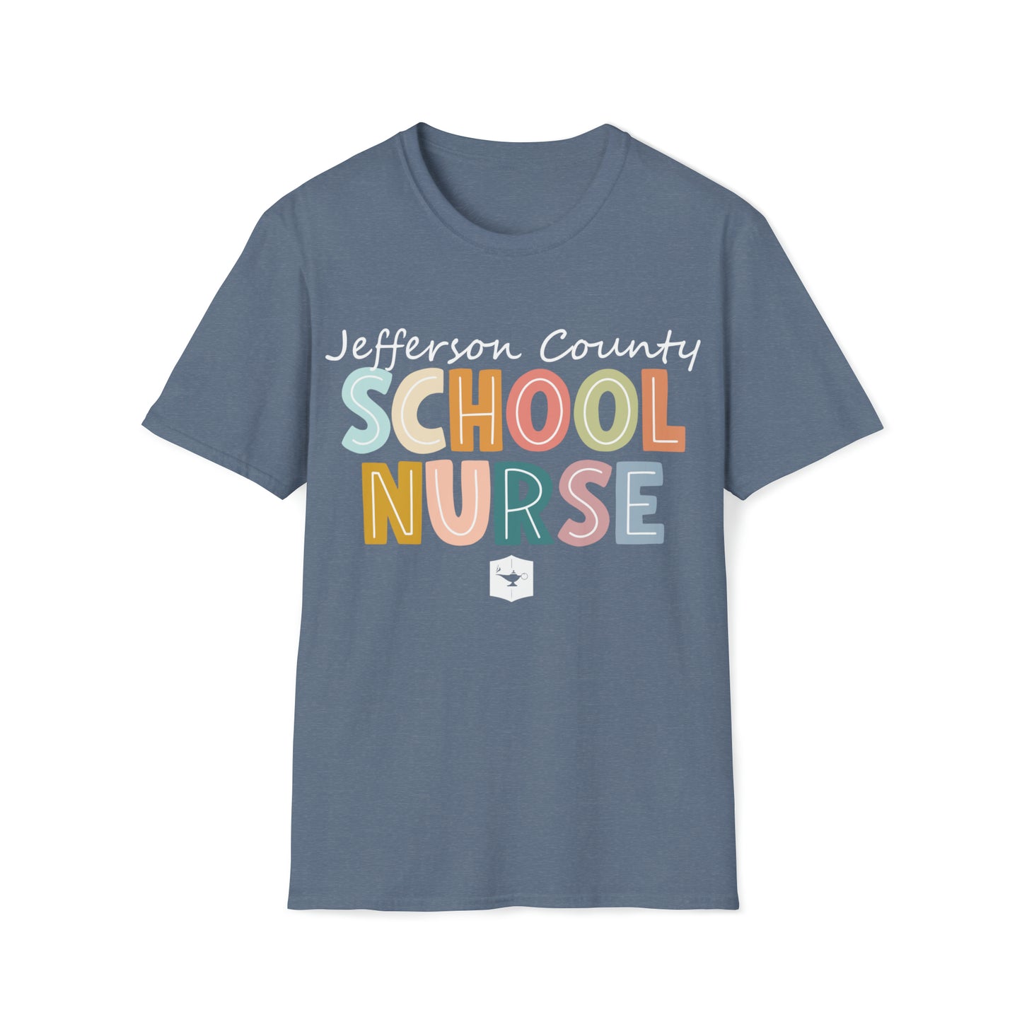 JeffCoEd Nurse Alt Colorful Softstyle T-Shirt