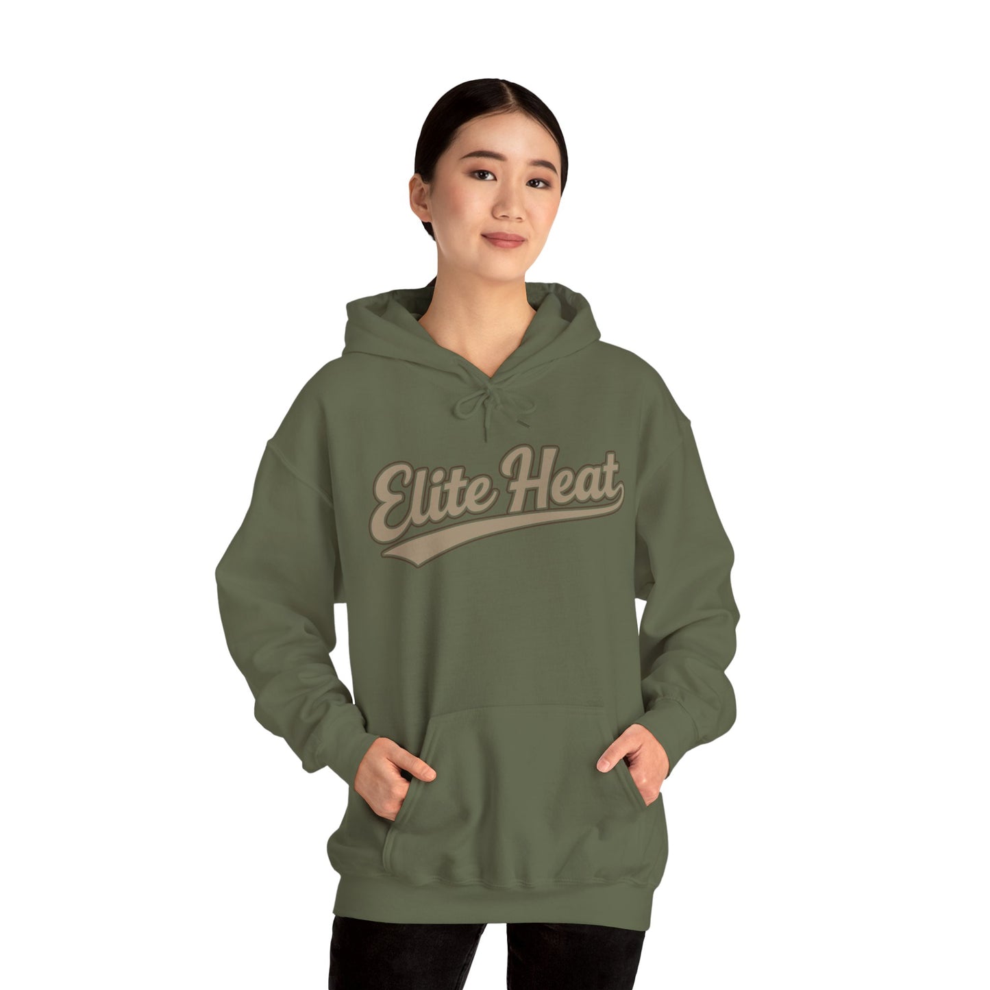 Elite Heat Hoodie — Retro Script Pullover