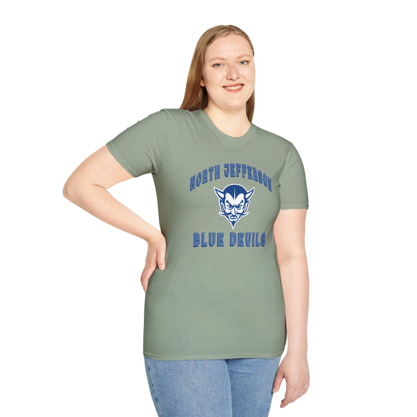 NJ Blue Devils Vintage Softstyle T-Shirt