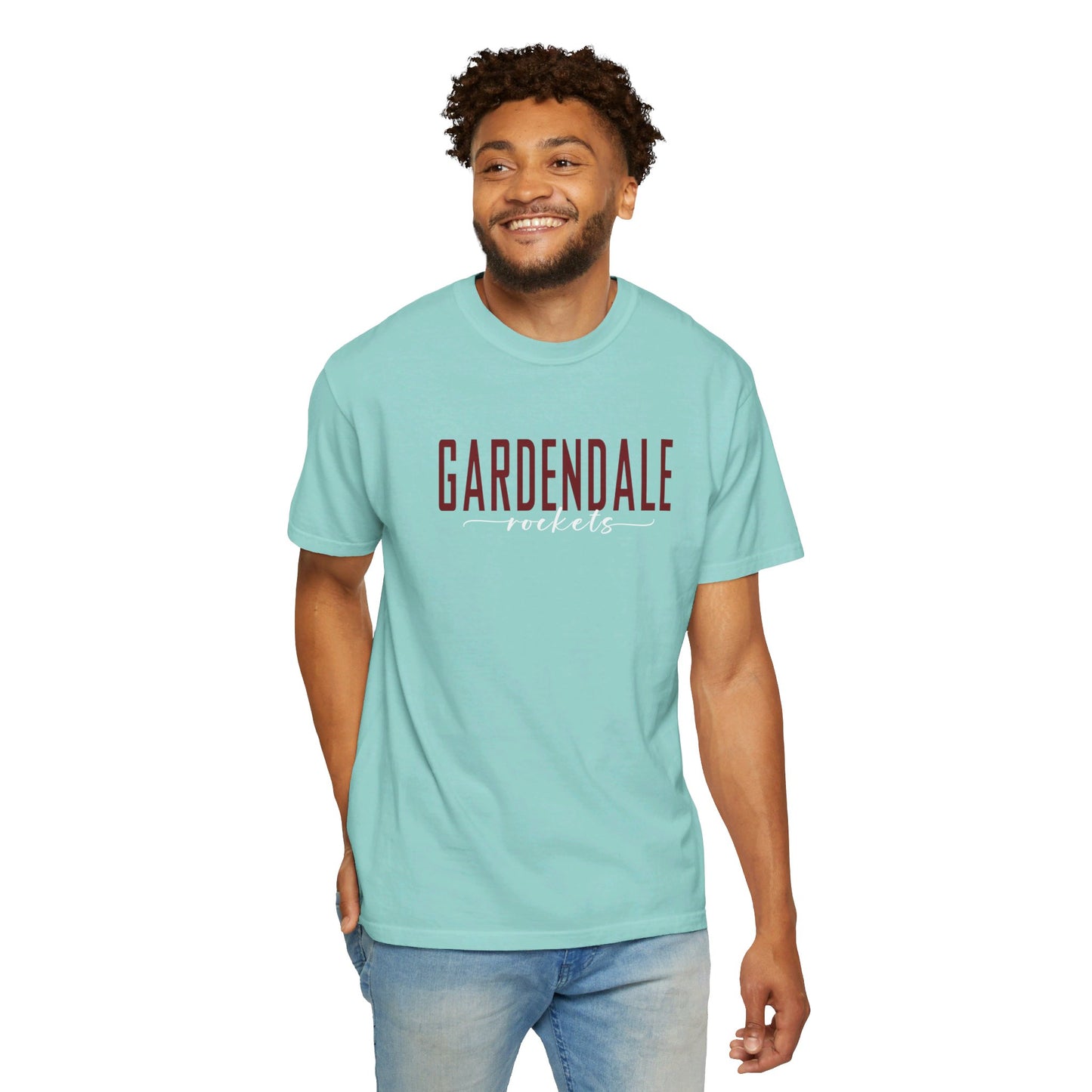 Gardendale Rockets Unisex Garment-Dyed T-shirt