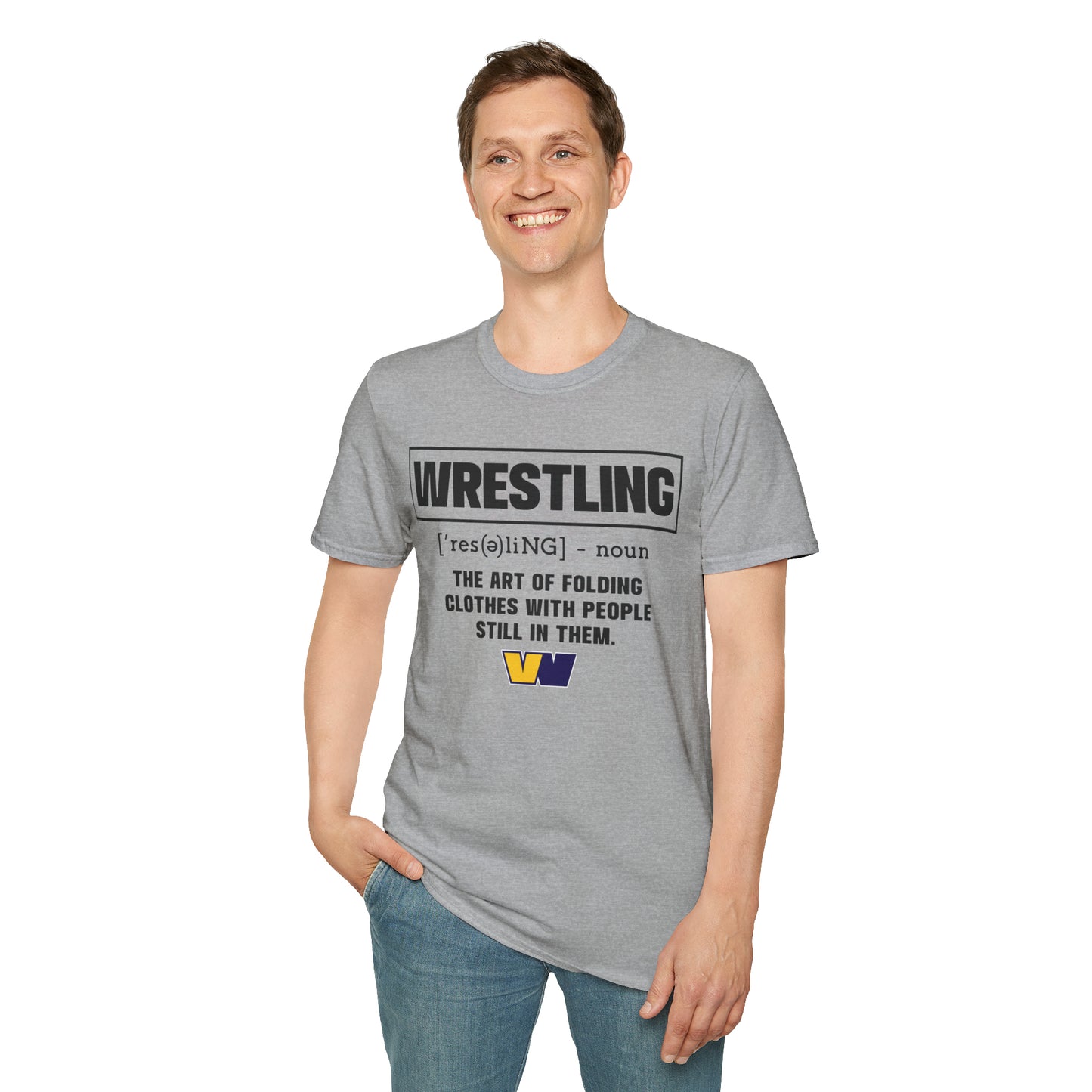 Vicious Wrestling Definition Softstyle T-Shirt