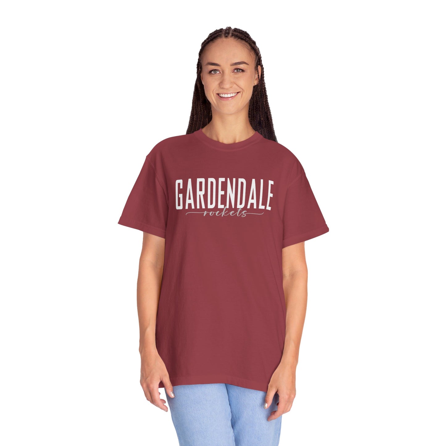 Gardendale Rockets Unisex Garment-Dyed T-shirt