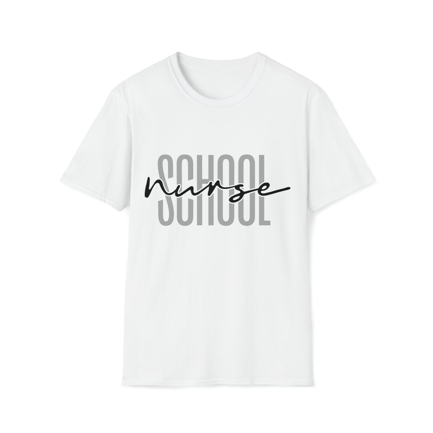 School Nurse Simple Softstyle T-Shirt