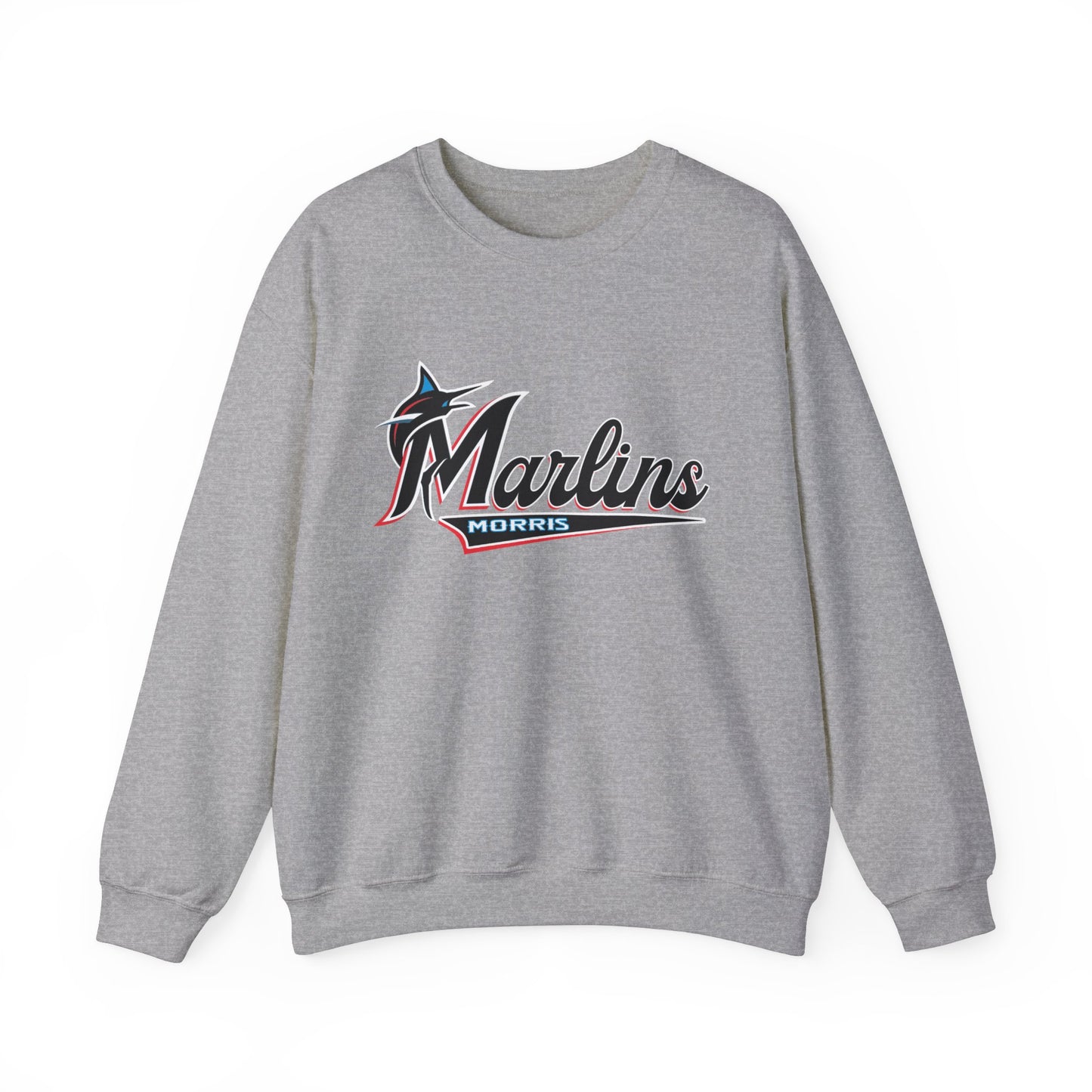 Morris Marlins Heavy Blend™ Crewneck Sweatshirt