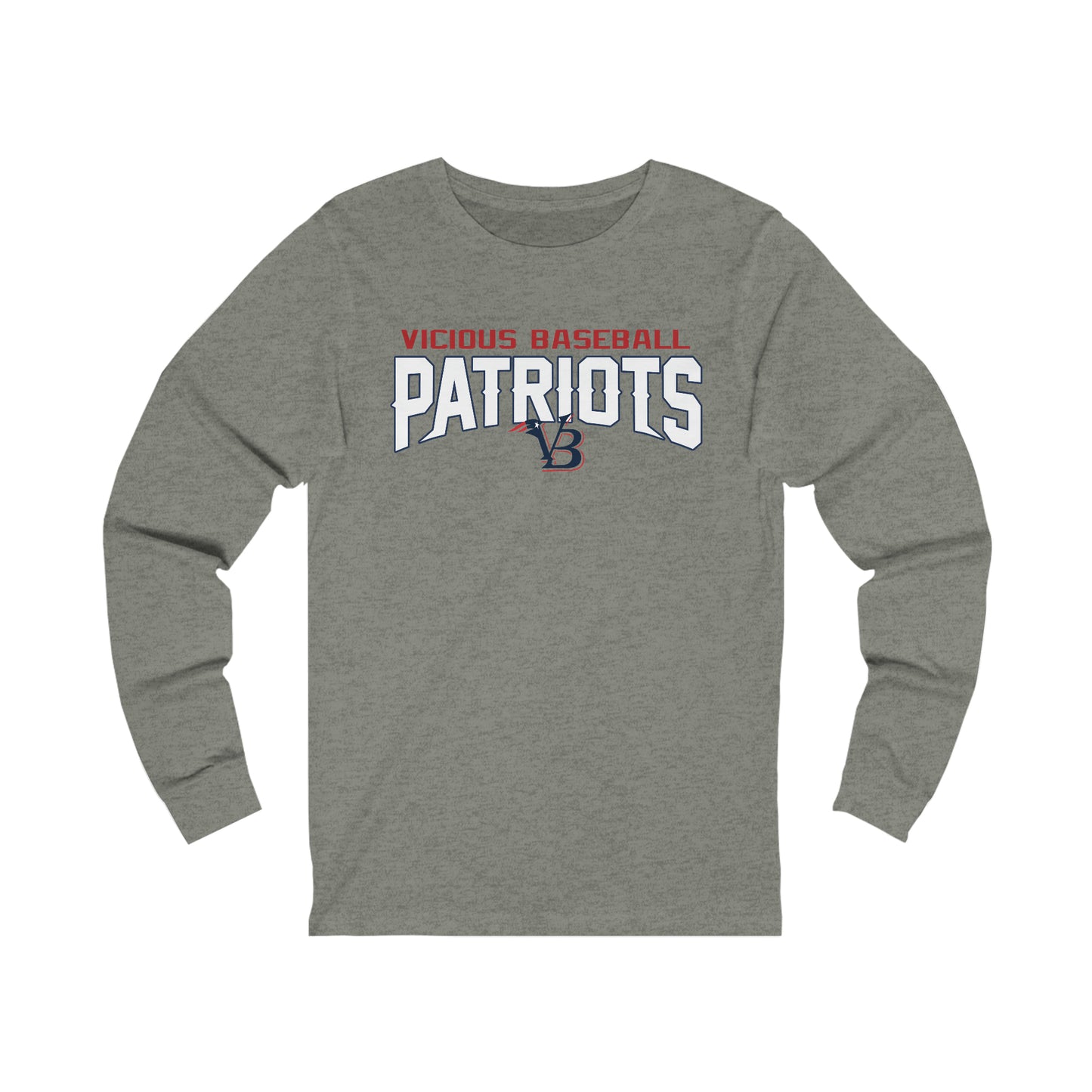 VB Patriots Jersey Long Sleeve Tee