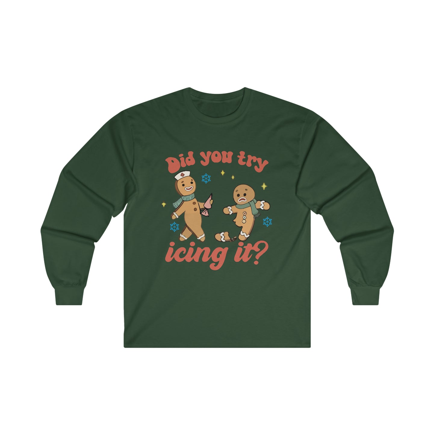 Nurse Icing Long Sleeve Tee