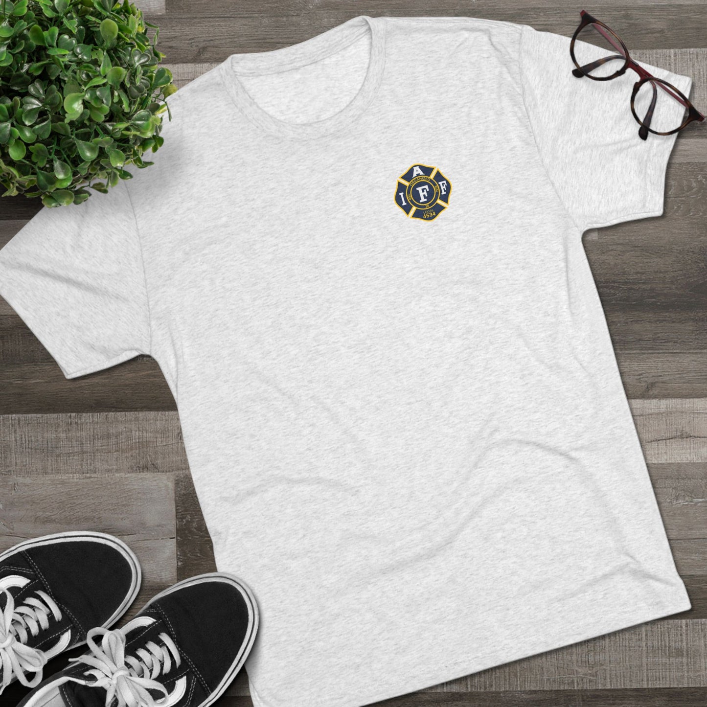 GPFFA "Maize&Blue" Tri-Blend Crew Tee