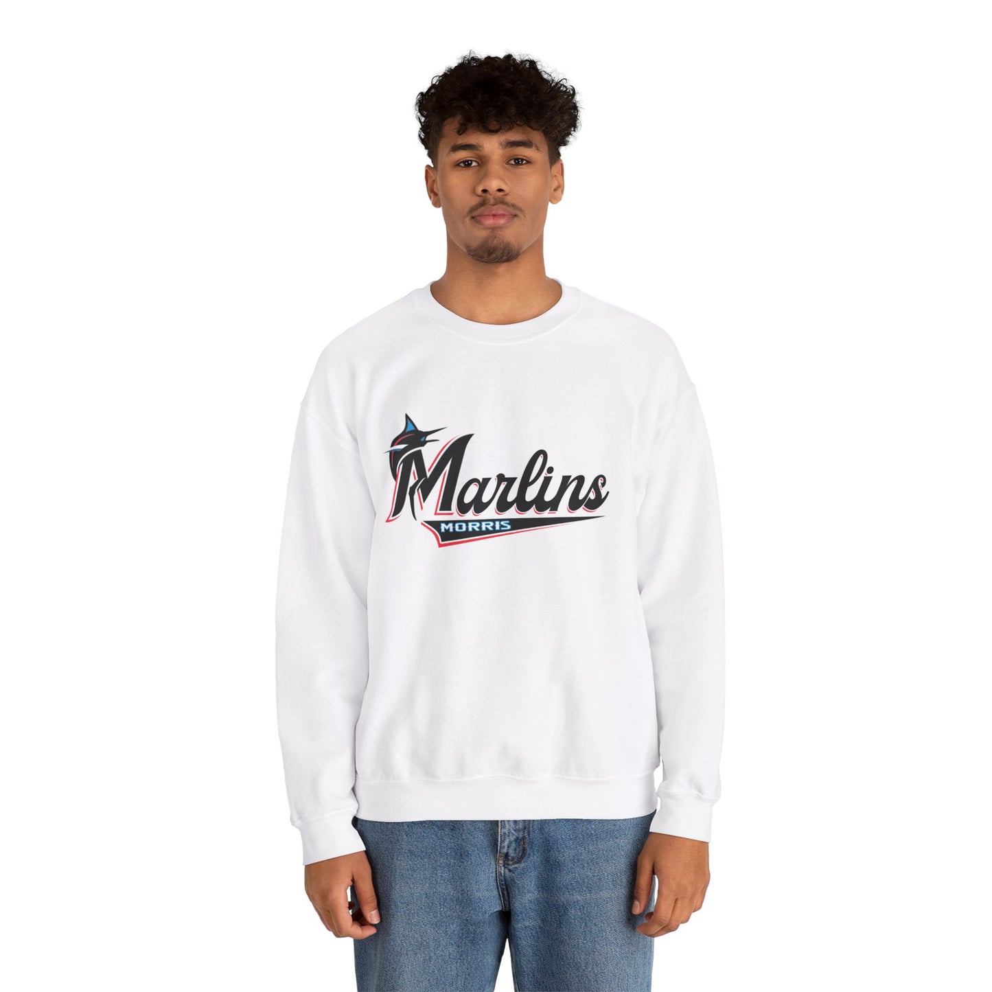 Morris Marlins Heavy Blend™ Crewneck Sweatshirt