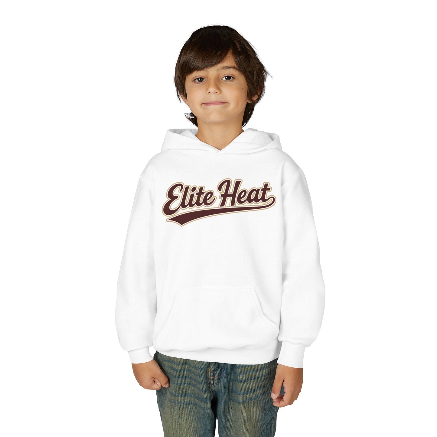 Elite Heat Youth Retro Script Hoodie