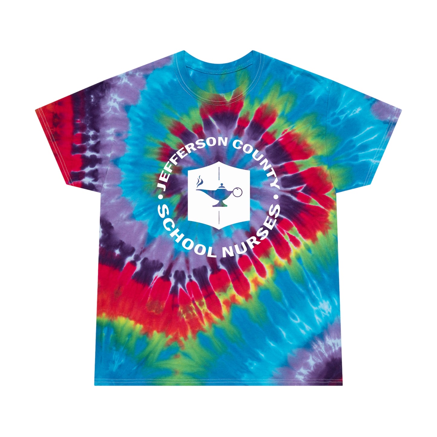 JefCoEd Nurse Tie-Dye Tee