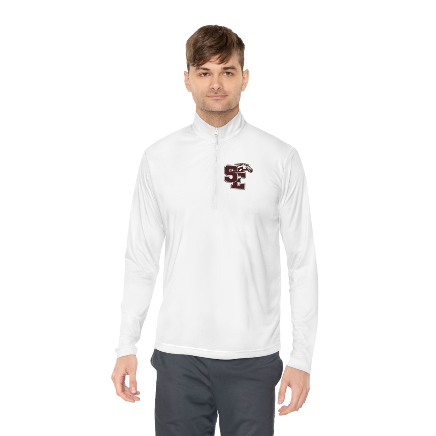 SE Mustangs Quarter-Zip Pullover