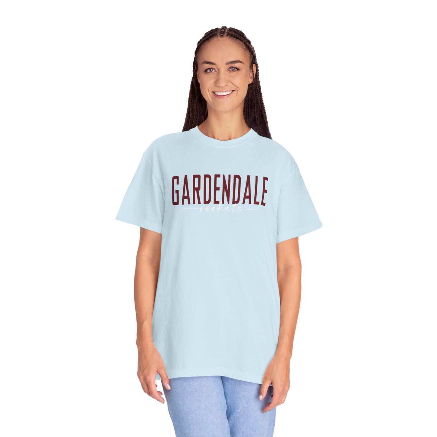 Gardendale Rockets Unisex Garment-Dyed T-shirt