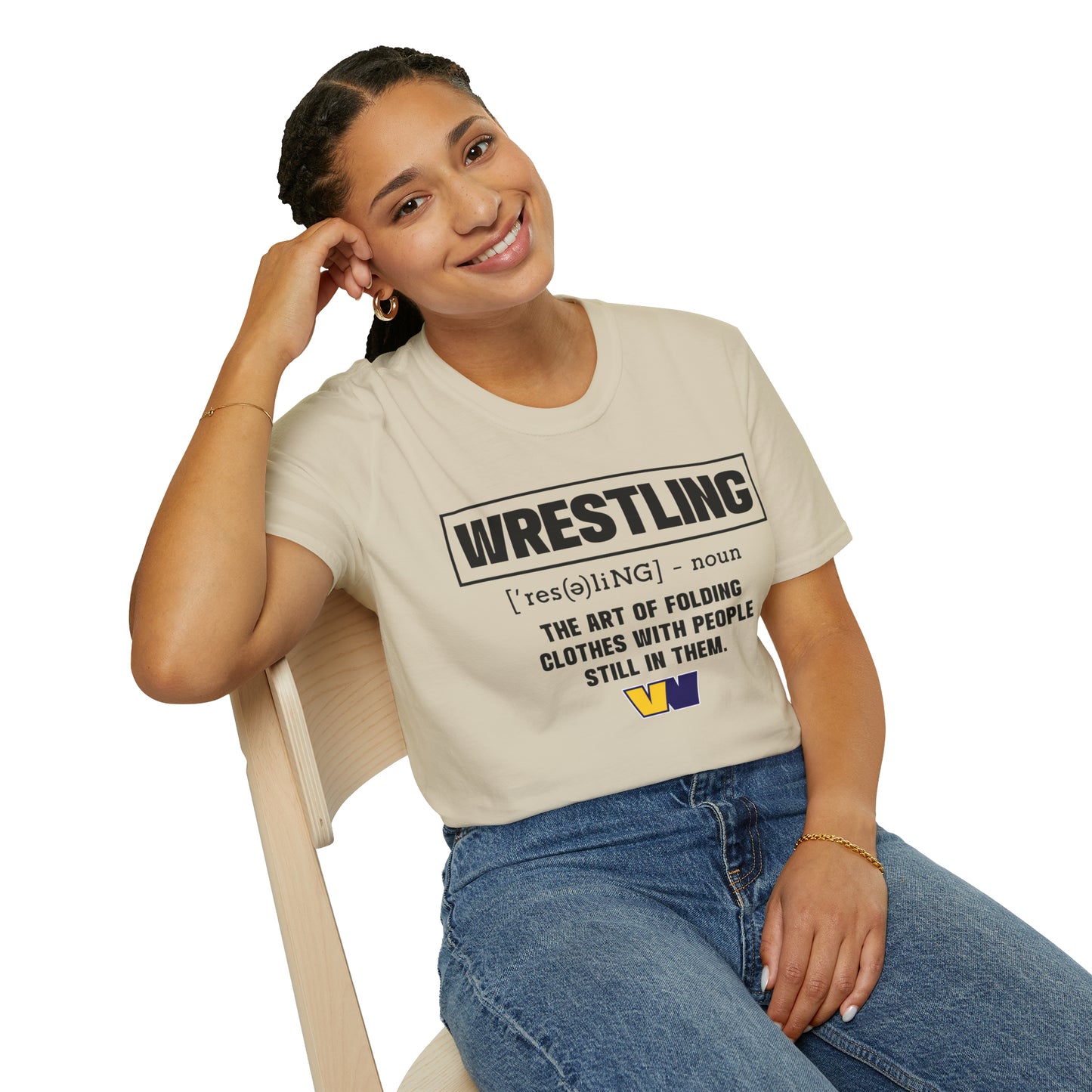 Vicious Wrestling Definition Softstyle T-Shirt