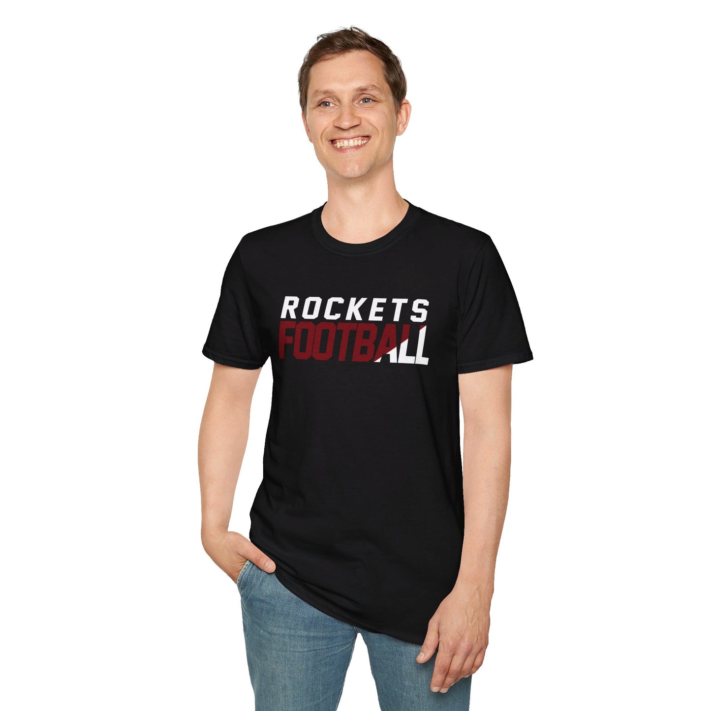 Rockets FootbALL Unisex Softstyle T-Shirt