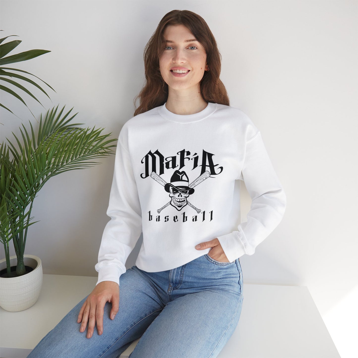 Mafia Baseball Heavy Blend™ Crewneck Sweatshirt