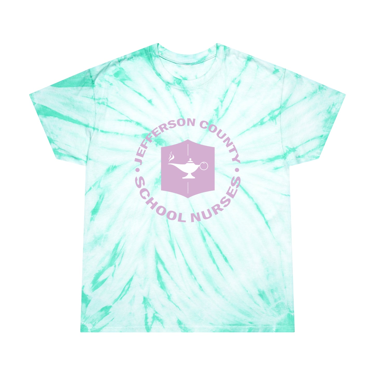 JeffCoEd Nurse Tie-Dye Tee, Cyclone