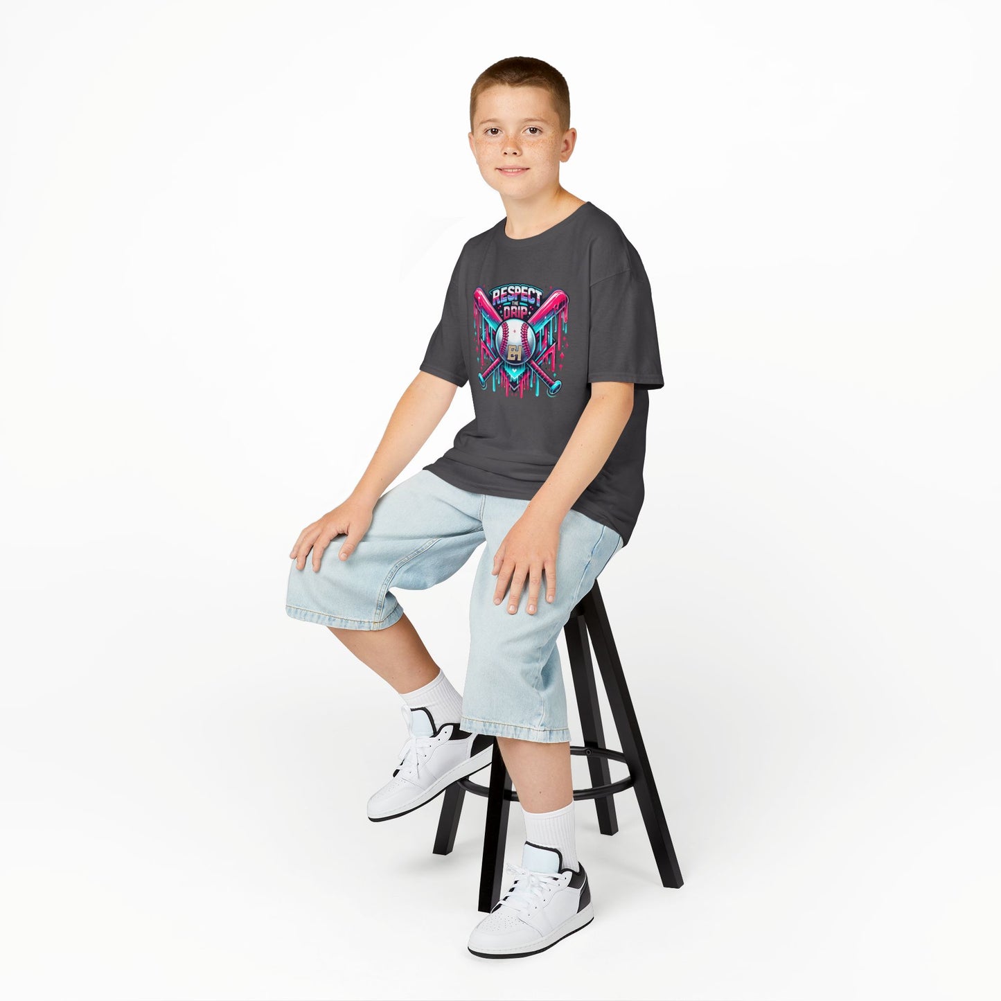 Elite Heat "Respect the Drip" Alt Tee - Youth