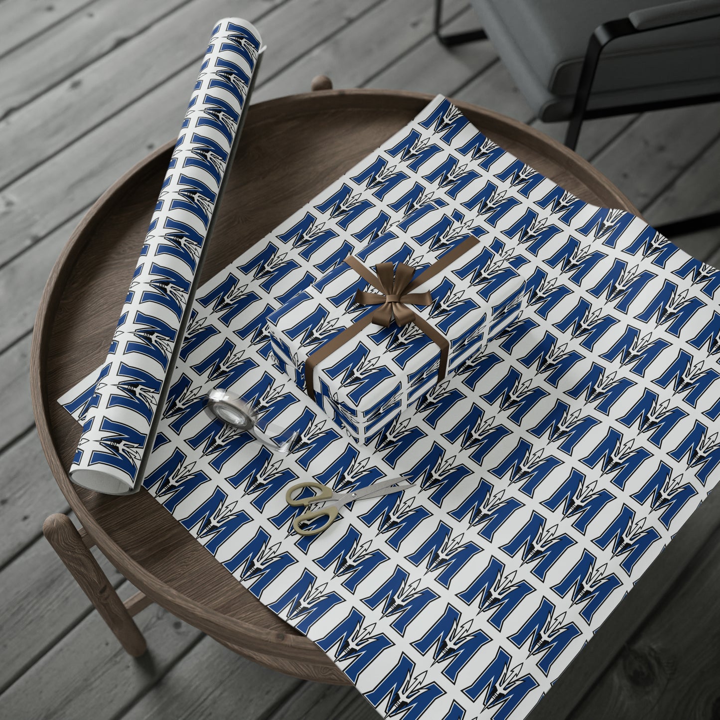 Morris Blue Devils Wrapping Papers