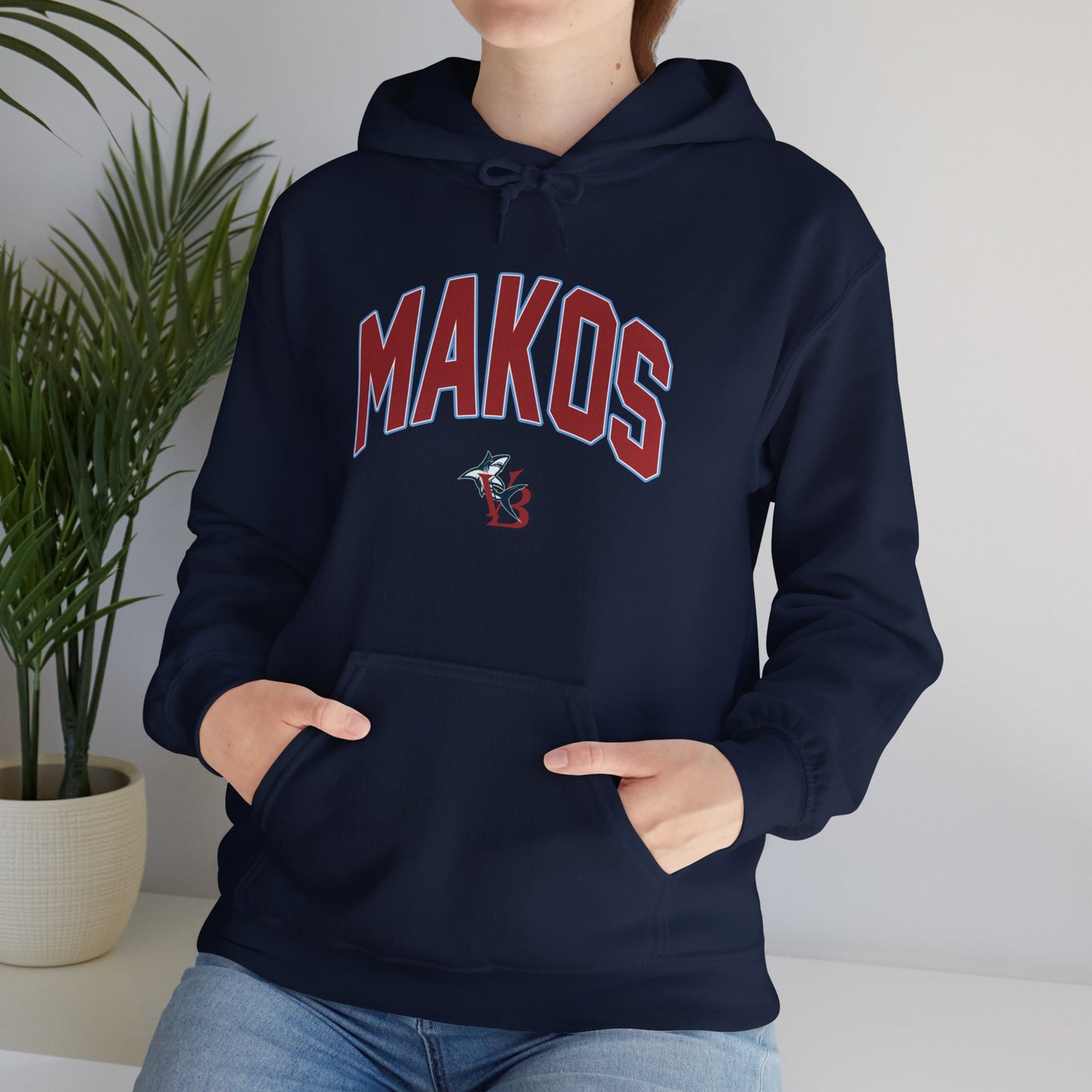 VB MAKOS Heavy Blend Hooded Sweatshirt - Team Spirit Apparel