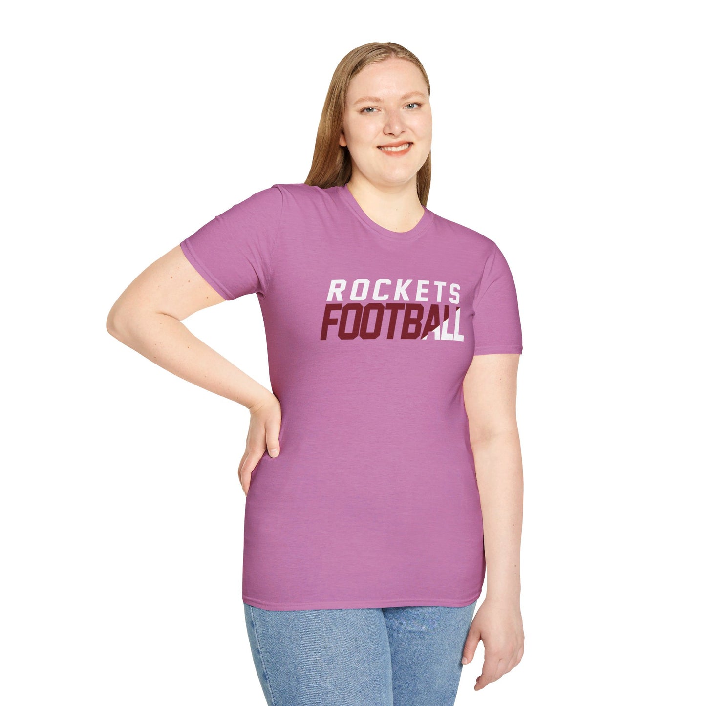 Rockets FootbALL Unisex Softstyle T-Shirt