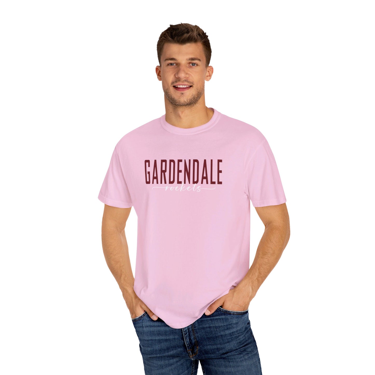 Gardendale Rockets Unisex Garment-Dyed T-shirt