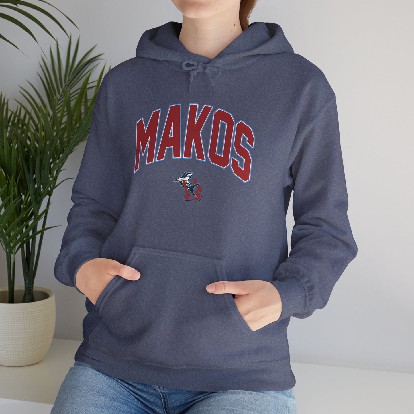 VB MAKOS Heavy Blend Hooded Sweatshirt - Team Spirit Apparel