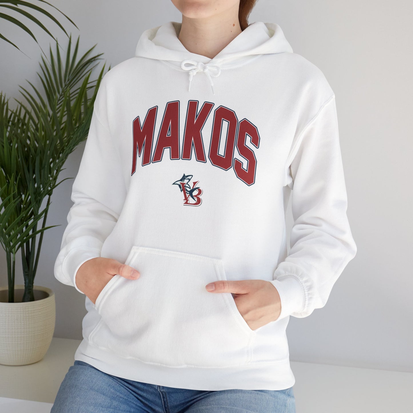 VB MAKOS Heavy Blend Hooded Sweatshirt - Team Spirit Apparel