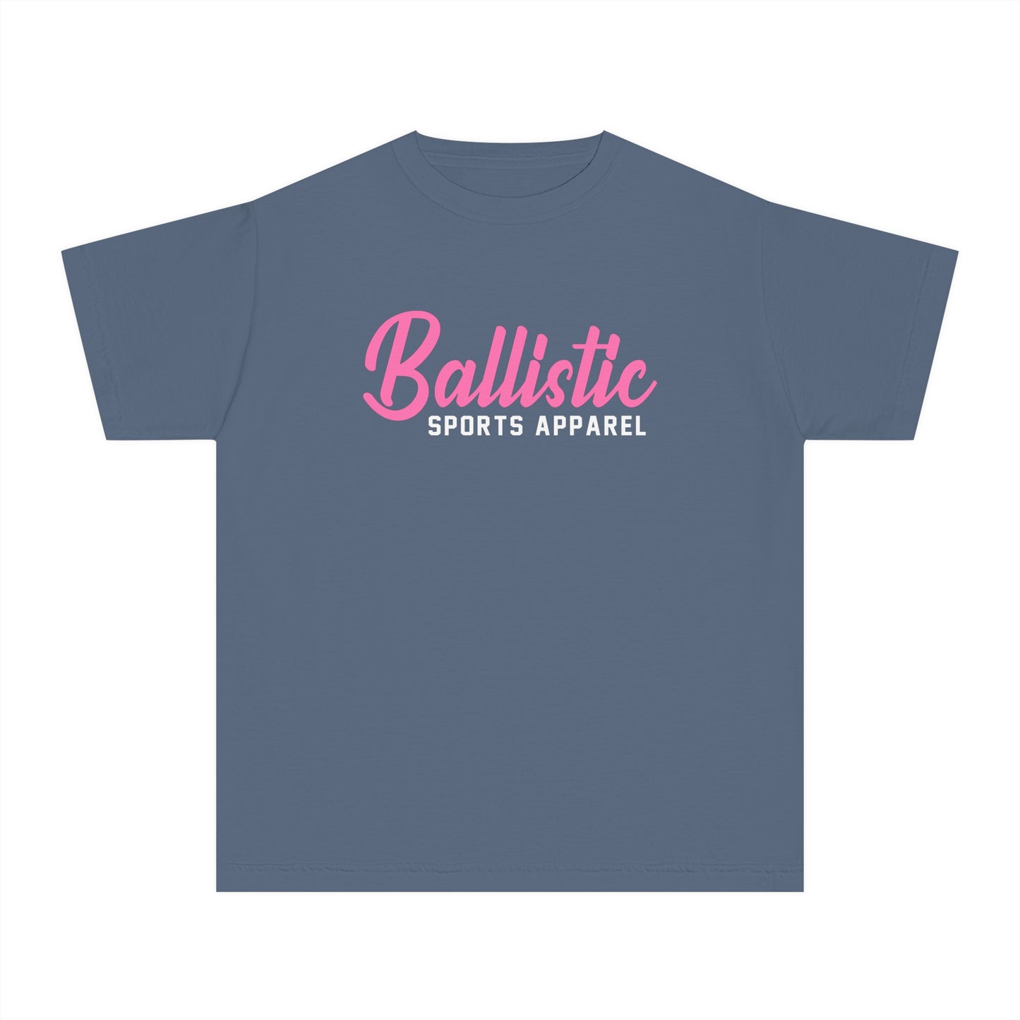 Ballistic Pink Logo Youth Midweight Tee