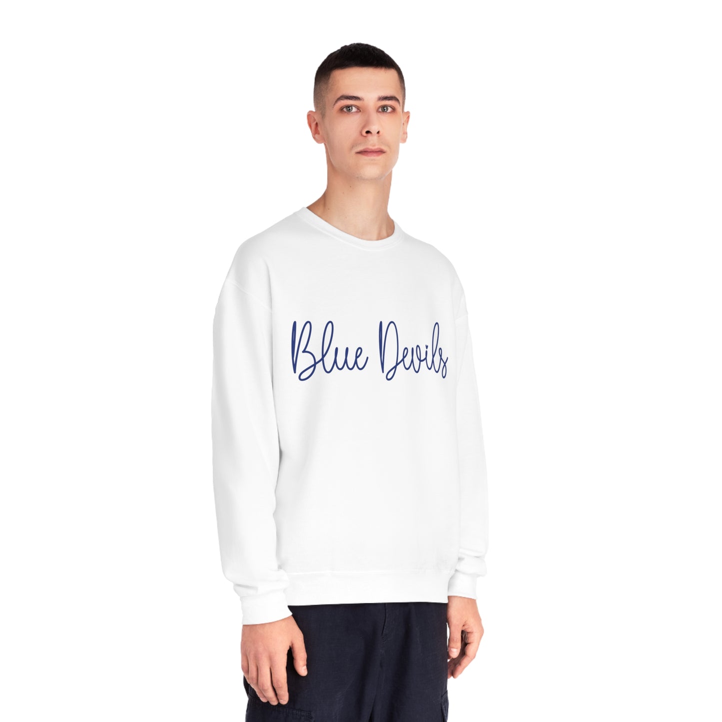 Blue Devils Script Crewneck Sweatshirt