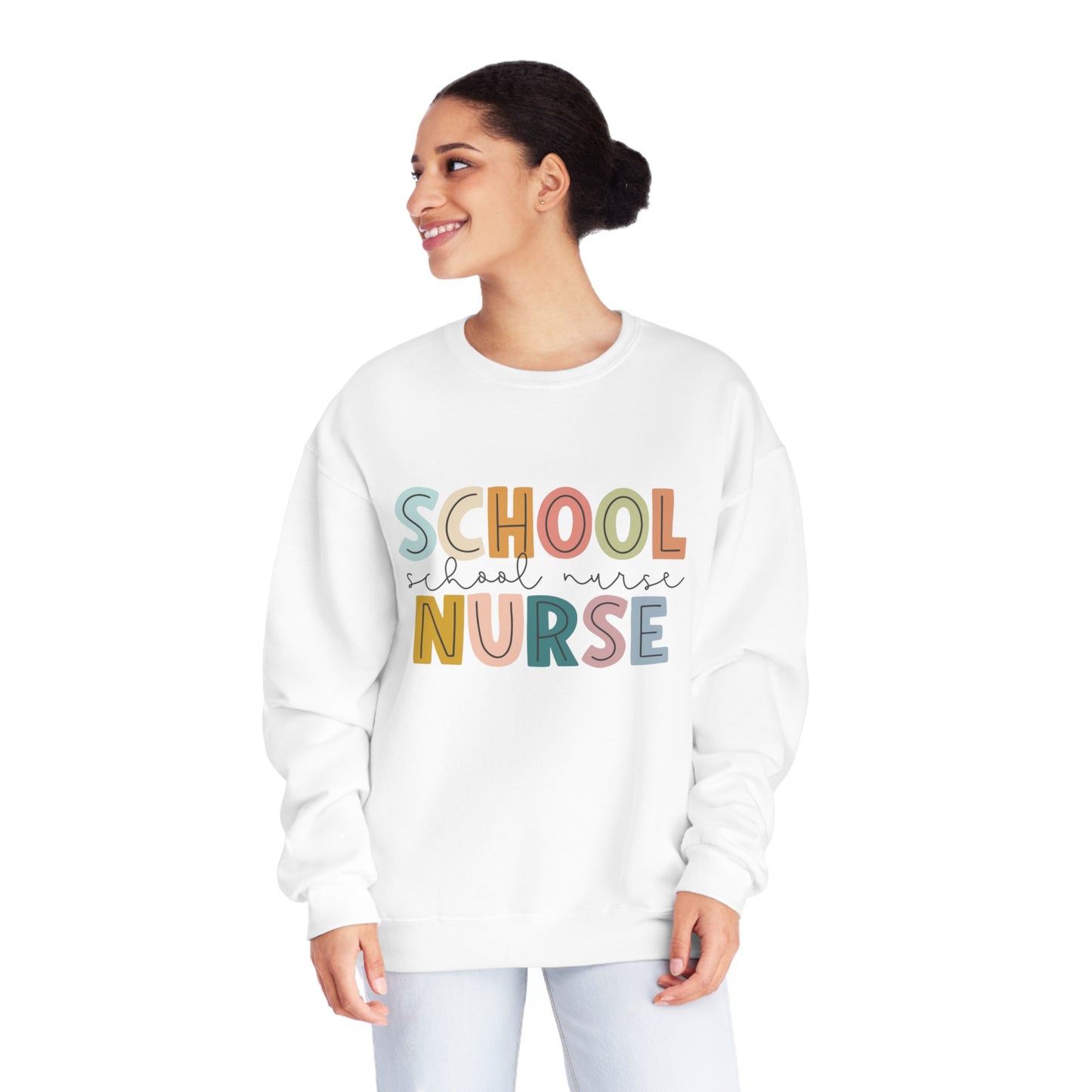 School Nurse NuBlend® Crewneck Sweatshirt