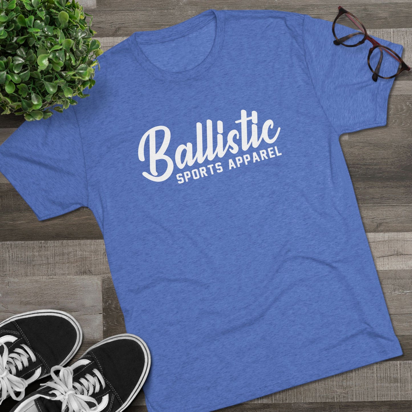 Ballistic Script Tri-Blend Crew Tee