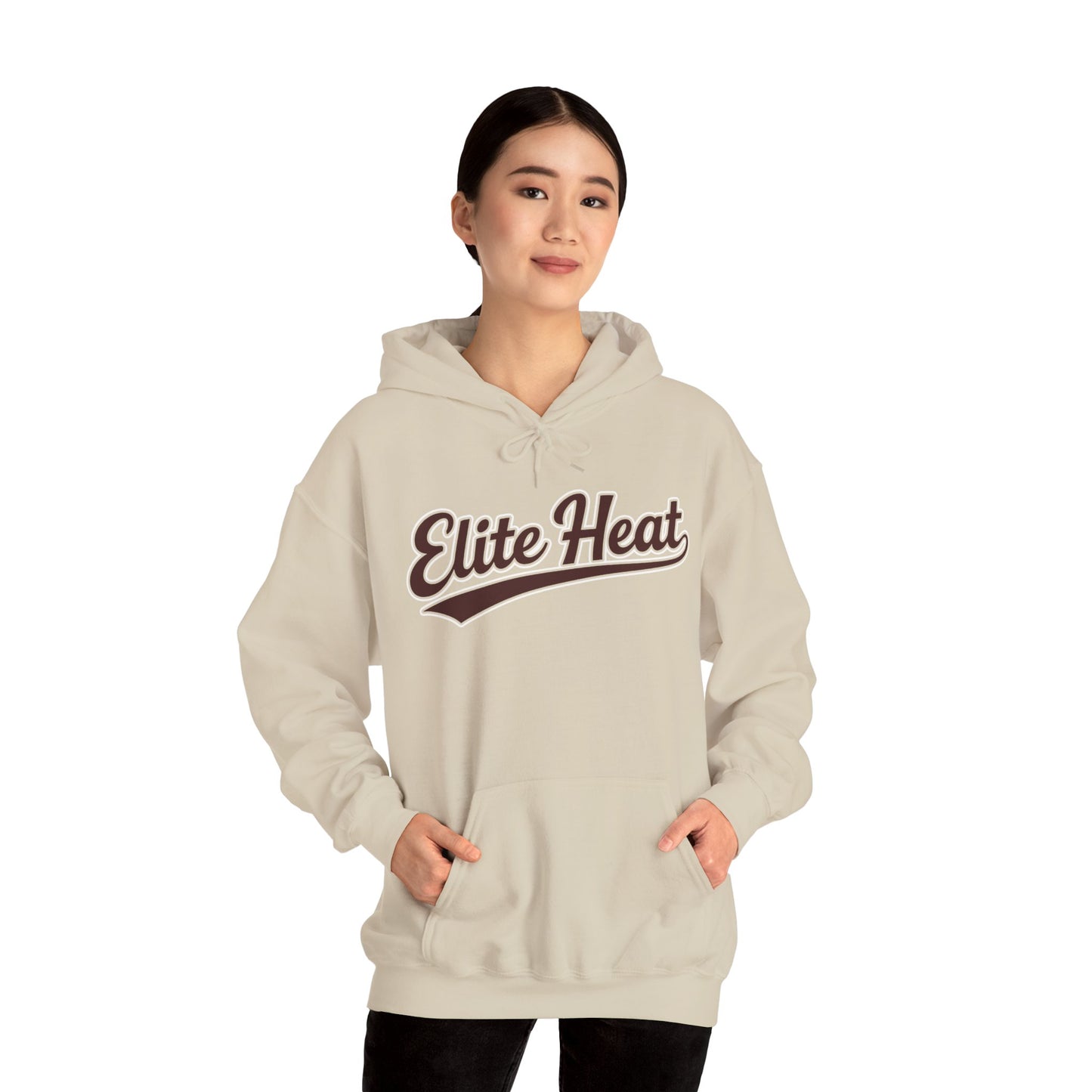 Elite Heat Hoodie — Retro Script Pullover