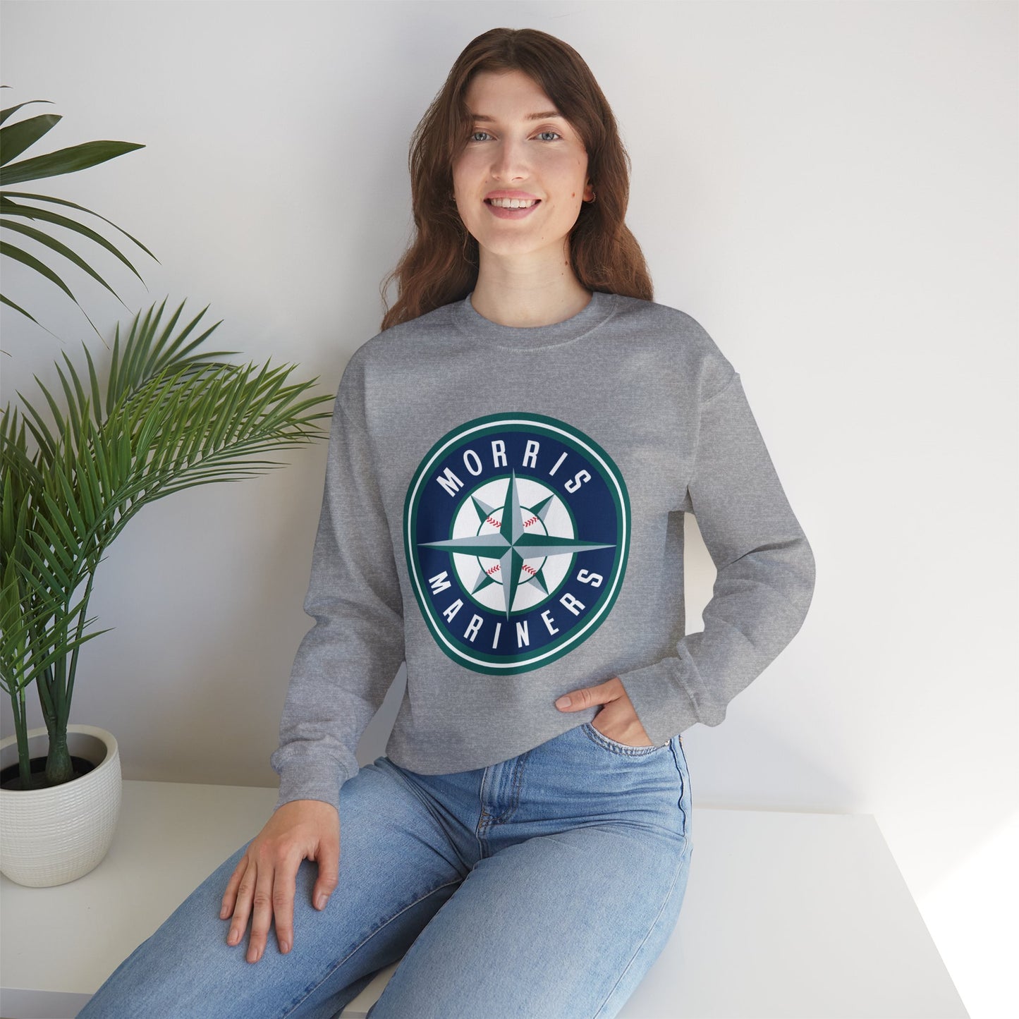 Morris Mariners Unisex Heavy Blend™ Crewneck Sweatshirt